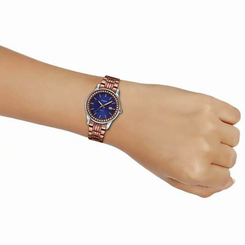 Casio Enticer Blue Dial Timekeeping Ladies Watch- LTP-1358R-2A